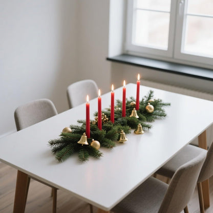 12-Pack Olive Green Taper Candles, 10 Inch Unscented Dripless Candlesticks, Long-Lasting Burn Time of 7-8 Hours, Perfect for Christmas Home Décor Spring and St. Patrick's Day