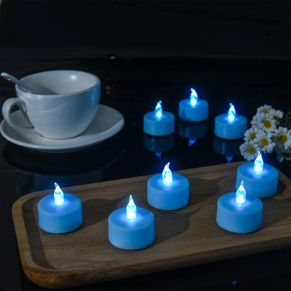 Nancia 100PACK Flameless LED Tea Lights Candles, Realistic and Bright Flickering Long Lasting 200Hours Battery-Powered, Ideal Party, Wedding, Birthday, Gifts Home Decoration Warm Yellow