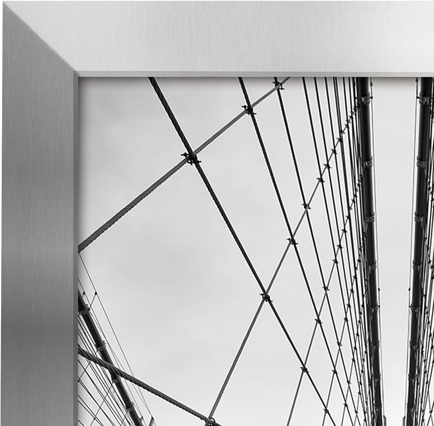 Americanflat 16x20 Picture Frame with Polished Plexiglass - Black Picture Frame - Wide Photo Frames Made of Engineered Wood for Vertical or Horizontal Wall Display - Epic Collection - Black - Colors C