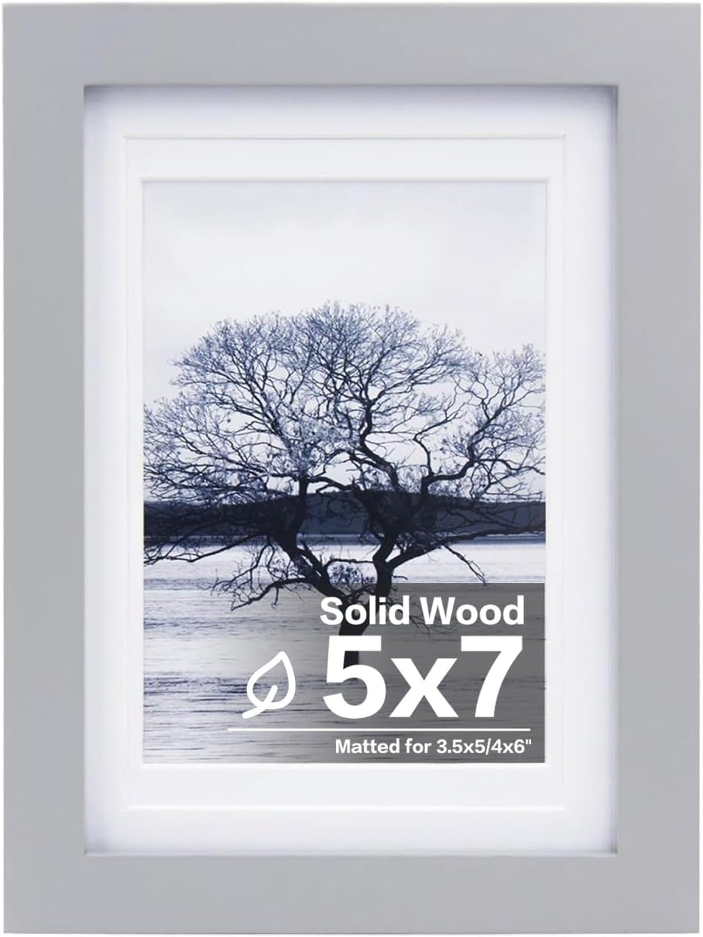 Egofine 12x16 Picture Frame Black, Covered by Plexiglass Made of Solid Wood, Display Pictures 9x12 and 11x14 with Mat or 12x16 Without Mat, for Wall Mounting Photo Frame - Colors A