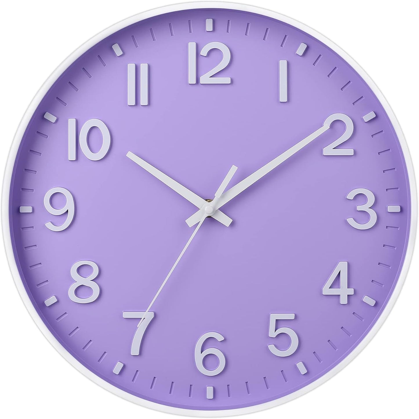 HZDHCLH Wall Clocks Battery Operated,12 inch Silent Non Ticking Modern Wall Clock for Living Room Bedroom Kitchen Office Classroom Decor (Olive Green and Gold)