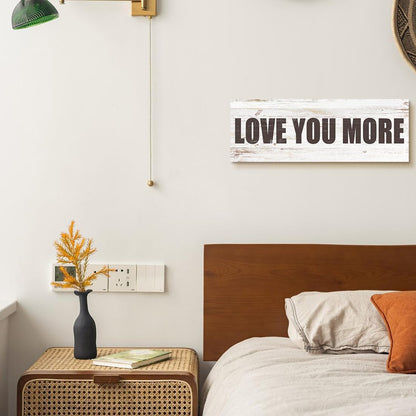 Quotes Wall Decor Enjoy the Little Things Sign Family Wall Signs Canvas Prints Rustic Wooden Wall Art Wood Pictures for Living Room Bedroom Office Home Decor, 6 X 17 Inch Framed