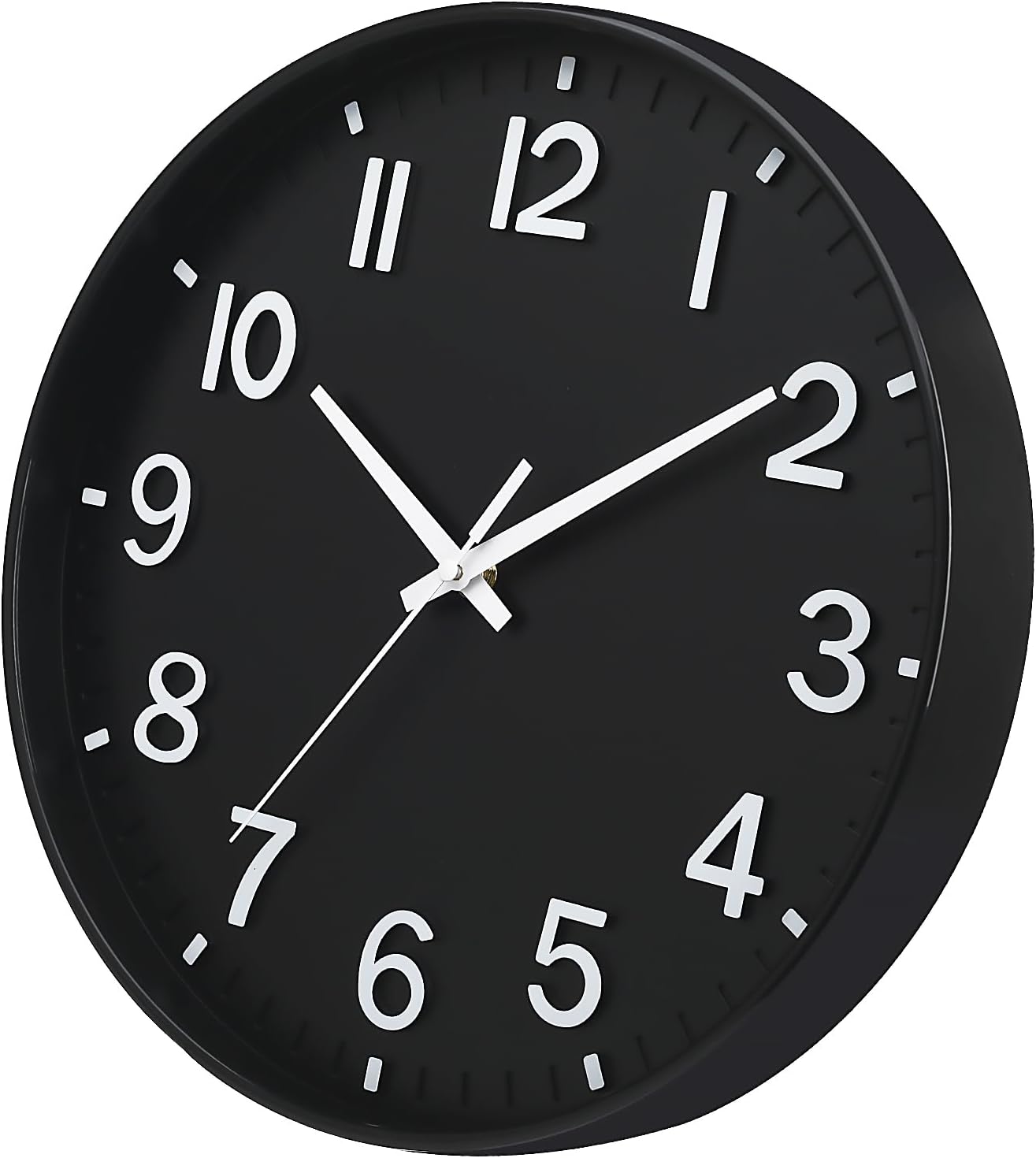 HZDHCLH Wall Clocks Battery Operated,12 inch Silent Non Ticking Modern Wall Clock for Living Room Bedroom Kitchen Office Classroom Decor (Olive Green and Gold)