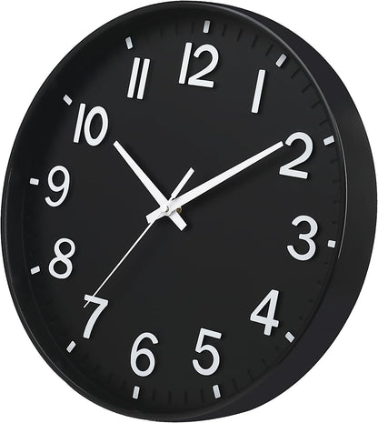 HZDHCLH Wall Clocks Battery Operated,12 inch Silent Non Ticking Modern Wall Clock for Living Room Bedroom Kitchen Office Classroom Decor (Olive Green and Gold)