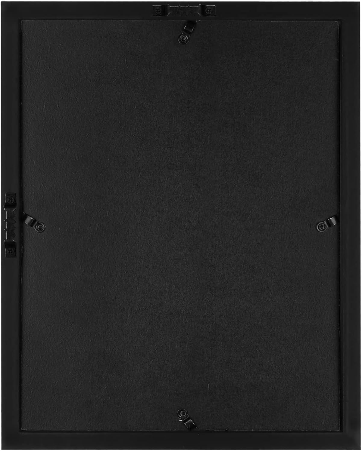 Americanflat 12x16 Shadow Box Frame with Polished Plexiglass - Silhouette Collection - Large Shadow Box Display Case for Tabletop and Wall Display - Black with Soft Felt Back