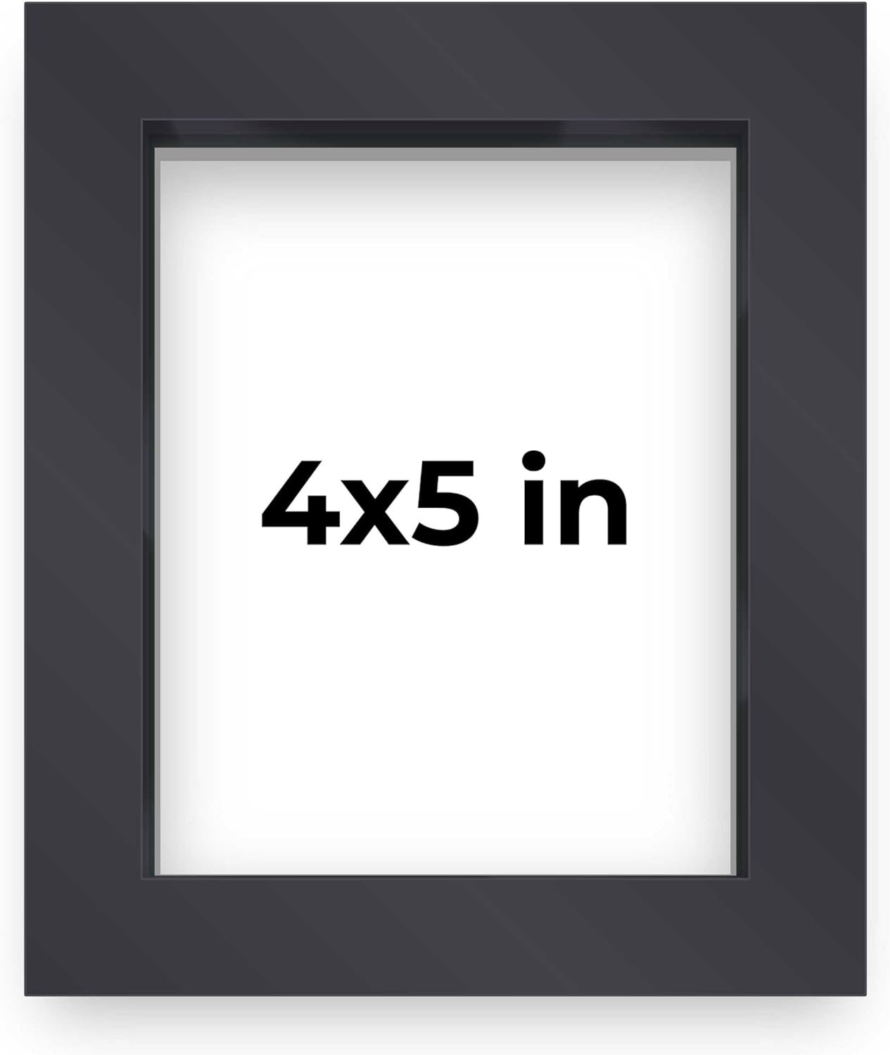 14x14 Shadow Box Black | 3/4" Depth of Usable Space | Solid Wood Pine | Includes UV Resistant Acrylic Plexiglass, Acid-Free Backing & Hanging Hardware | Made to Order in USA - Colors F
