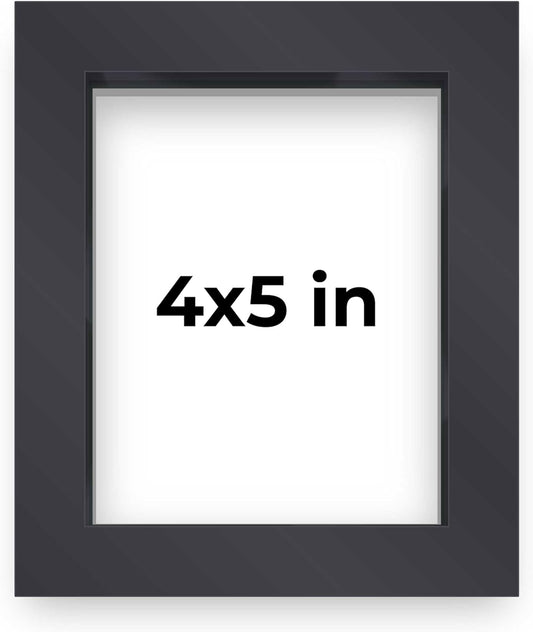 14x14 Shadow Box Black | 3/4" Depth of Usable Space | Solid Wood Pine | Includes UV Resistant Acrylic Plexiglass, Acid-Free Backing & Hanging Hardware | Made to Order in USA - Colors F