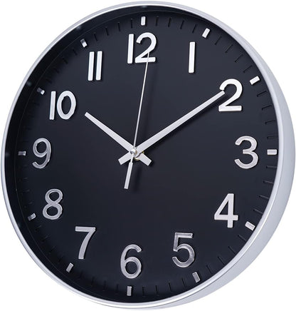 HZDHCLH Wall Clocks Battery Operated,12 inch Silent Non Ticking Modern Wall Clock for Living Room Bedroom Kitchen Office Classroom Decor (Olive Green and Gold)