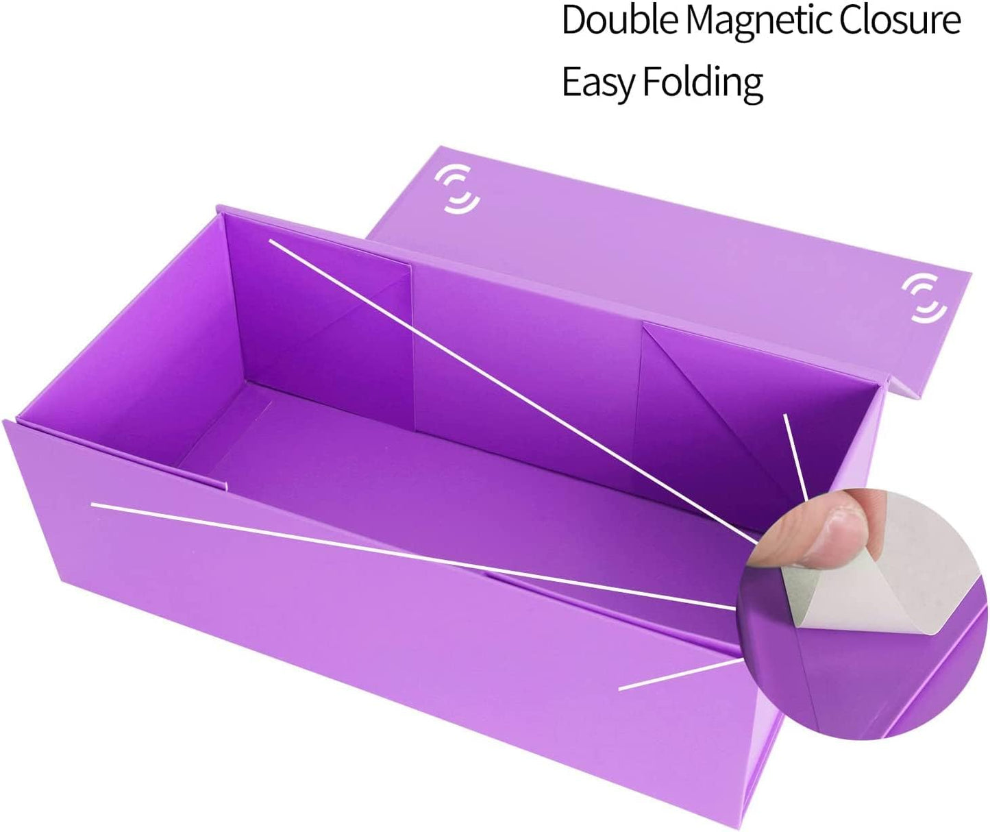 Pink Gift Box 10" x 6" x 3" with Magnetic Closure Lid Gift Boxe for Presents,Bridesmaid Gifts Boxes,Cute Box,Birthday Gift box,Luxury for Gift Packaging, Magnetic Gift Boxe for Wrapping Gifts (Pink)