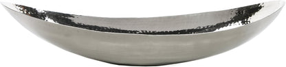 Hosley 5.75 Inch Diameter Silver Finish Metal Bowl, Ideal for Potpourri, LED Candles, Weddings, Special Events, Center Pieces, Craft. Use Decor to Coordinate O3