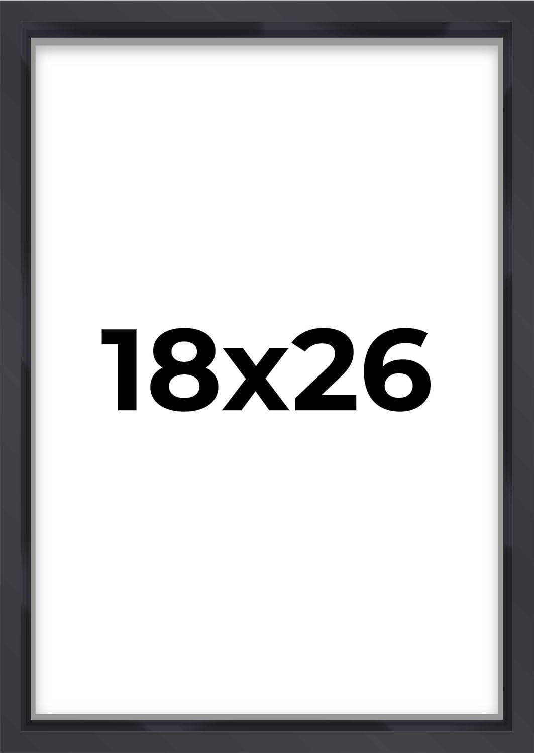 14x14 Shadow Box Black | 3/4" Depth of Usable Space | Solid Wood Pine | Includes UV Resistant Acrylic Plexiglass, Acid-Free Backing & Hanging Hardware | Made to Order in USA - Colors G
