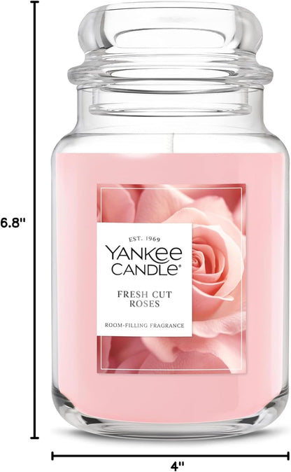 Yankee Candle Lilac Blossoms Scented Candle, 22oz Large Jar with up to 150 Hour Burn Time, Giftable, Birthdays
