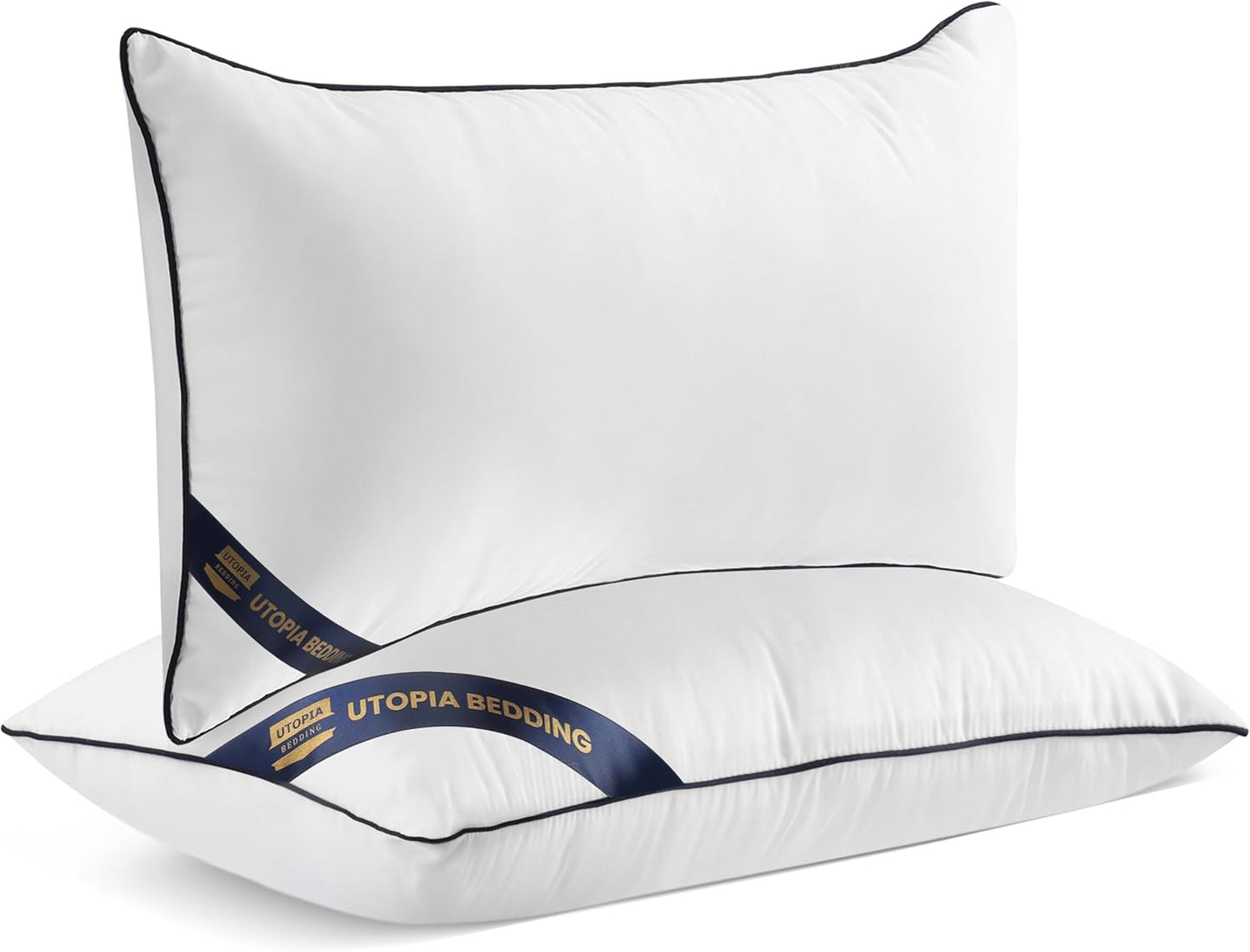 Utopia Bedding Throw Pillow Inserts (Pack of 4, White), 18 x 18 Inches Decorative Indoor Pillows for Sofa, Bed, Couch, Cushion Sham Stuffer