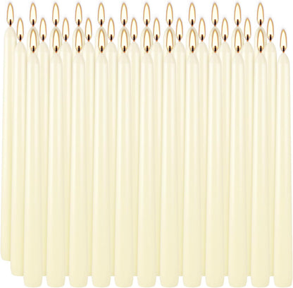 YOROXRG 40 Pack Spell Chime Candles-4 Inch Multi-Colored Taper Candles Sticks-for Home Decor Kitchen Decor Wedding Decoration-10 Colours