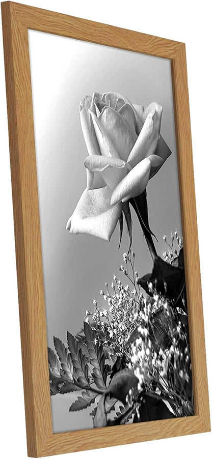 Americanflat 16x20 Picture Frame with Polished Plexiglass - Black Picture Frame - Wide Photo Frames Made of Engineered Wood for Vertical or Horizontal Wall Display - Epic Collection - Black - Colors B