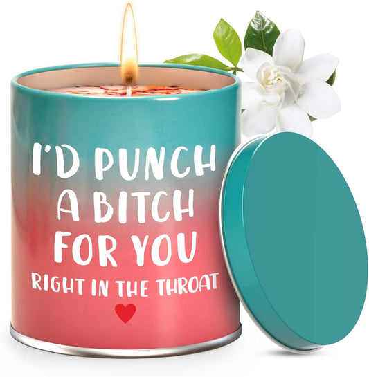 Christmas Birthday Gifts for Women Scented Candle, Valentines Day Gifts for Girlfriend Her, Mothers Day Gift for Mom Wife Sister Friendship White Elephant Stocking Stuffers Presents Funny Ideas Gift
