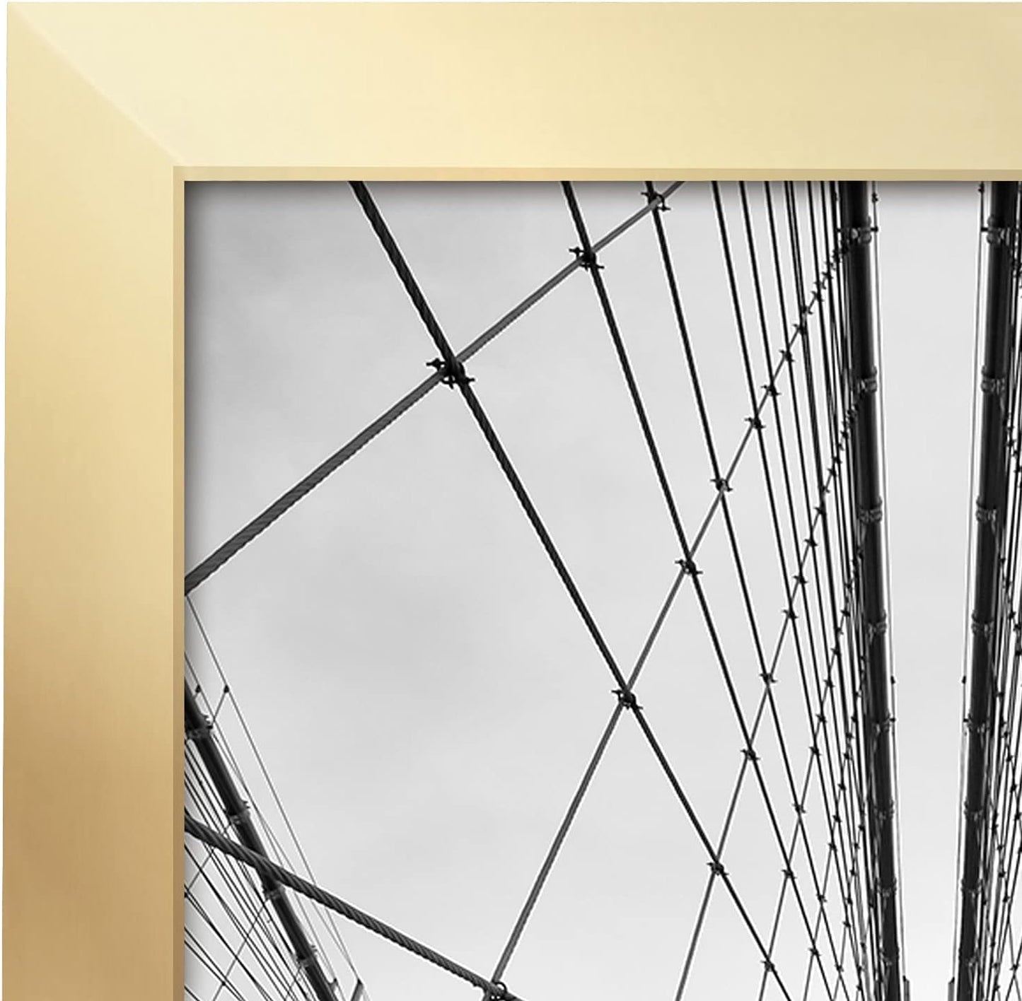 Americanflat 16x20 Picture Frame with Polished Plexiglass - Black Picture Frame - Wide Photo Frames Made of Engineered Wood for Vertical or Horizontal Wall Display - Epic Collection - Black - Colors C