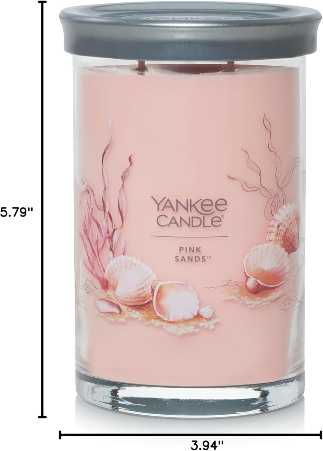 Yankee Candle Large Tumbler Scented Candle with up to 80 Hour Burn Time, Premium Plant Wax Blend for Consistent Burn, 20 oz Tumbler Candle with Room Filling Fragrance, Midsummer's Night