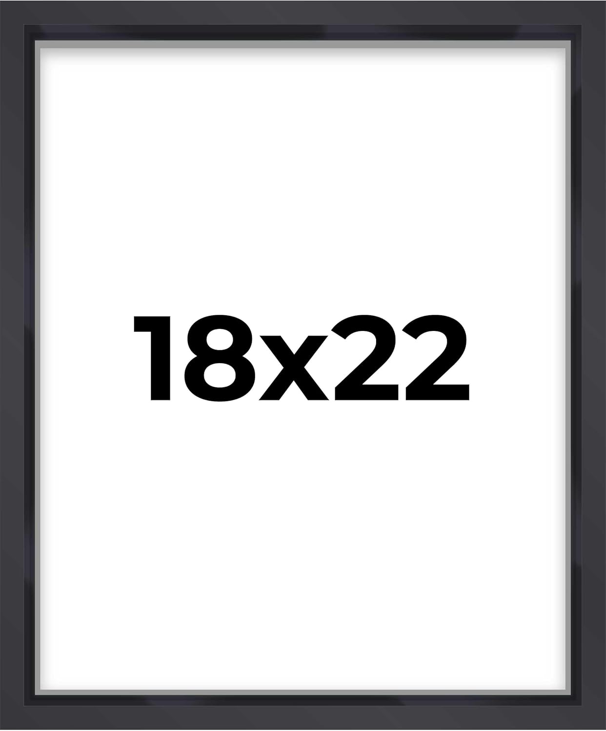 14x14 Shadow Box Black | 3/4" Depth of Usable Space | Solid Wood Pine | Includes UV Resistant Acrylic Plexiglass, Acid-Free Backing & Hanging Hardware | Made to Order in USA - Colors B
