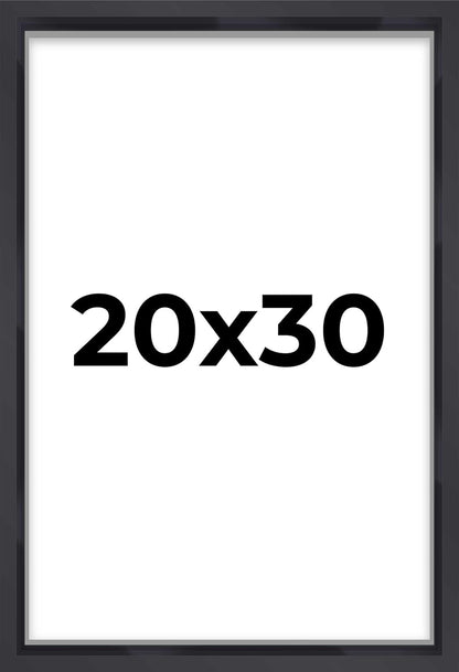 14x14 Shadow Box Black | 3/4" Depth of Usable Space | Solid Wood Pine | Includes UV Resistant Acrylic Plexiglass, Acid-Free Backing & Hanging Hardware | Made to Order in USA - Colors A