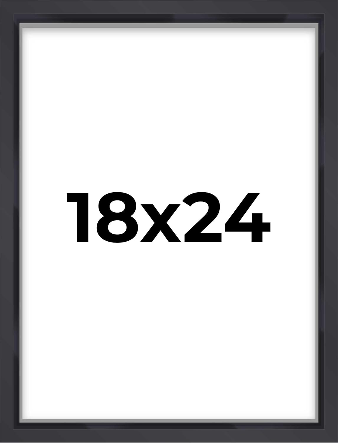 14x14 Shadow Box Black | 3/4" Depth of Usable Space | Solid Wood Pine | Includes UV Resistant Acrylic Plexiglass, Acid-Free Backing & Hanging Hardware | Made to Order in USA - Colors F