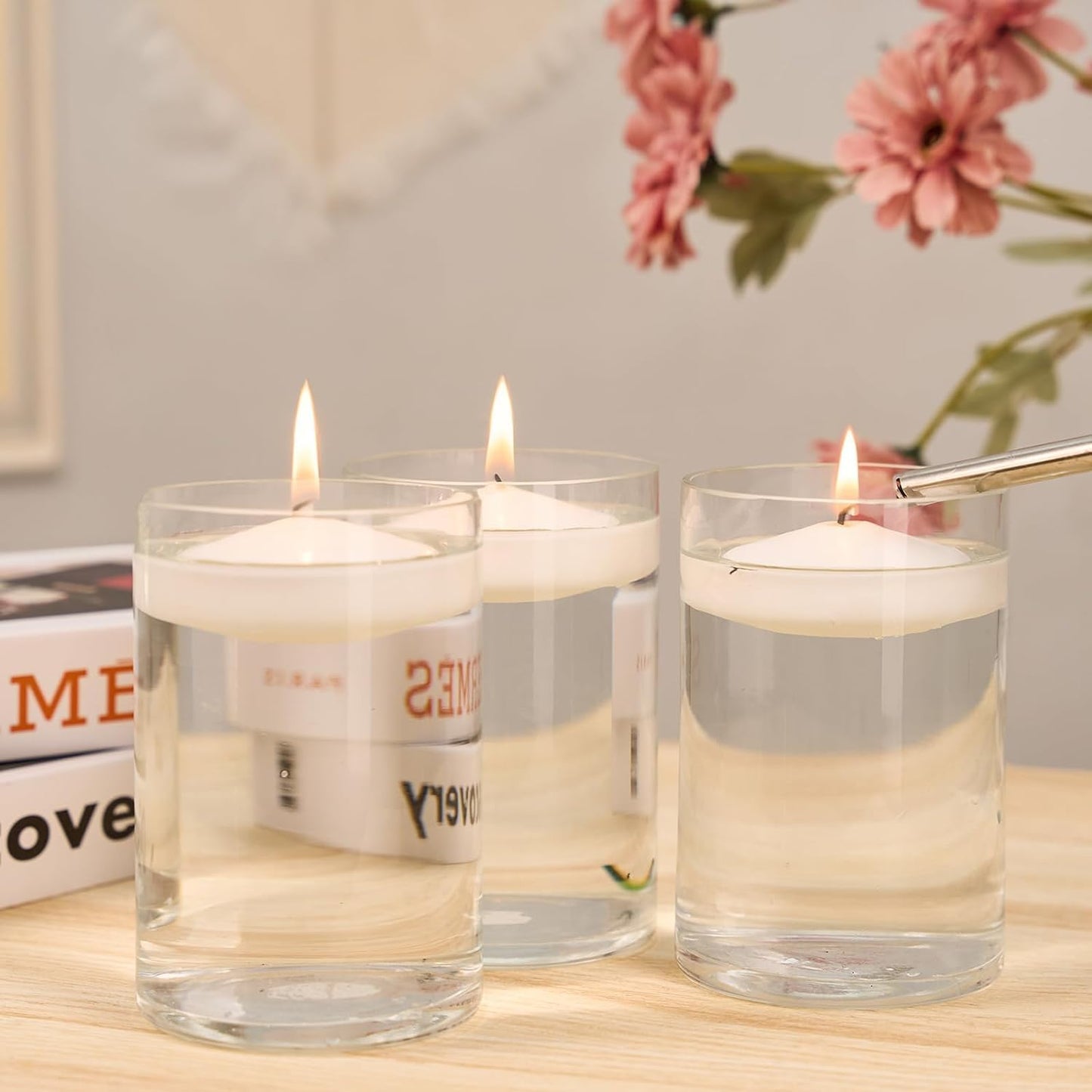 30-Pack 10-Color Taper Candles - 10 Inch Dripless & 10-Hour Burn｜Wedding/Birthday/Home Decor with Premium Wax