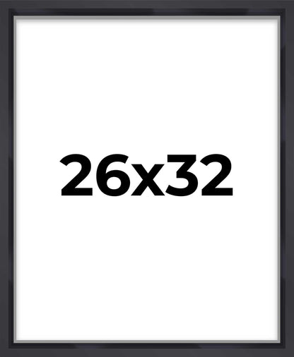 14x14 Shadow Box Black | 3/4" Depth of Usable Space | Solid Wood Pine | Includes UV Resistant Acrylic Plexiglass, Acid-Free Backing & Hanging Hardware | Made to Order in USA - Colors A