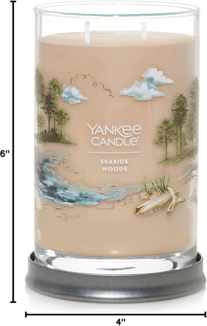 Yankee Candle Large Tumbler Scented Candle with up to 80 Hour Burn Time, Premium Plant Wax Blend for Consistent Burn, 20 oz Tumbler Candle with Room Filling Fragrance, Midsummer's Night
