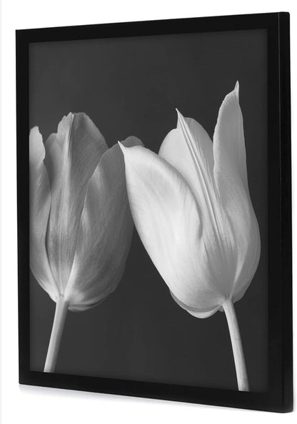 Americanflat 16x20 Picture Frame with Polished Plexiglass - Black Picture Frame - Wide Photo Frames Made of Engineered Wood for Vertical or Horizontal Wall Display - Epic Collection - Black - Colors B