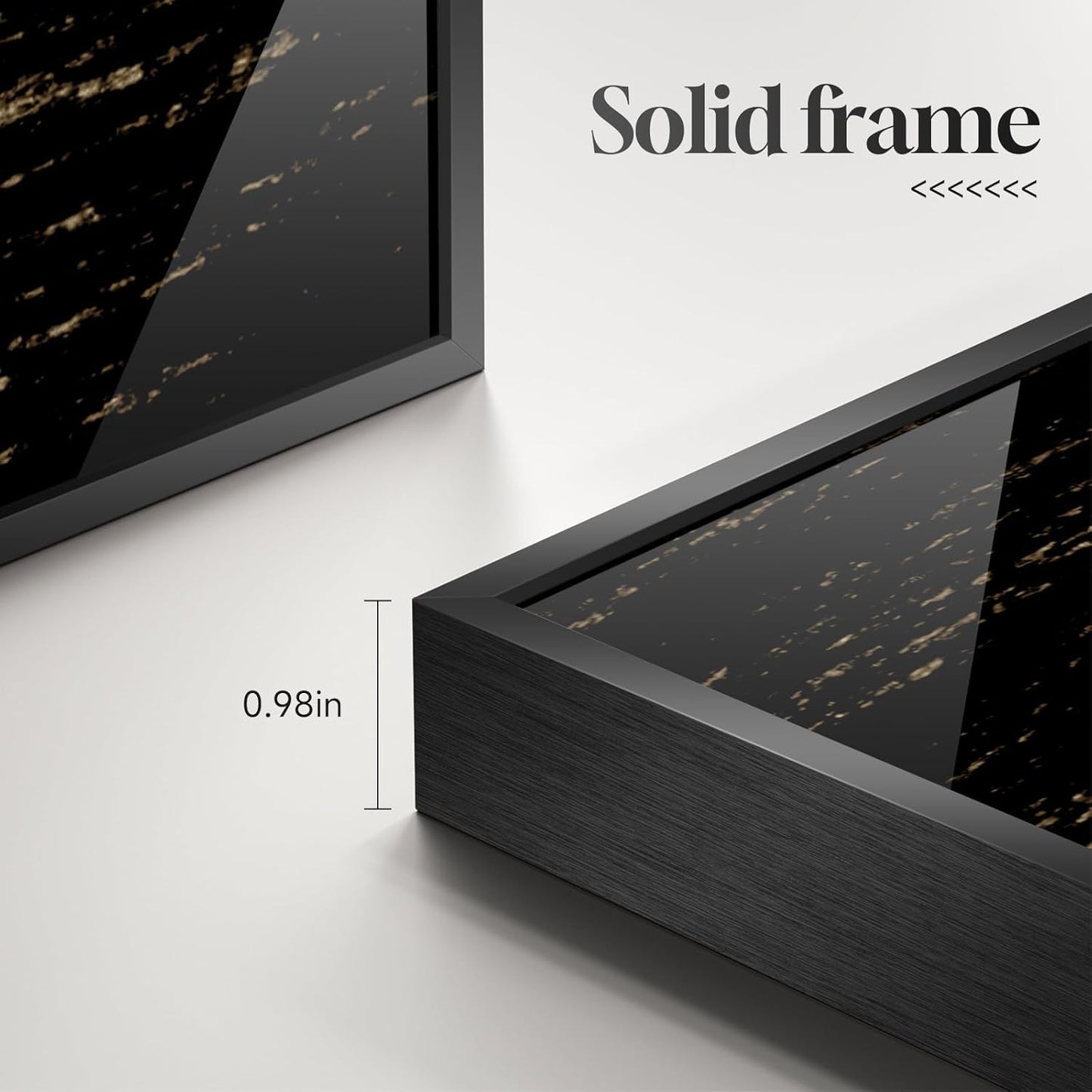 Long Narrow Framed Neutral Abstract Vertical Wall Art Set, 2 Piece Modern Canvas Prints Paintings Artwork for Walls, Beige and Brown Minimalist Pictures for Hallway Entryway Living Room Bedroom Decor