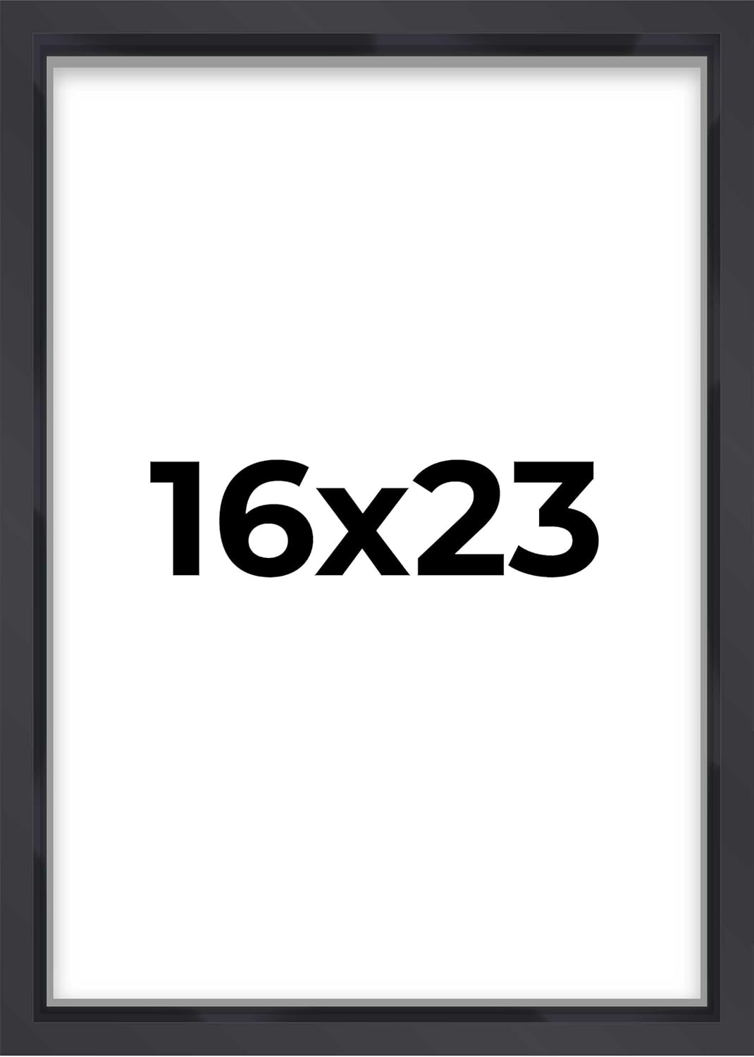 14x14 Shadow Box Black | 3/4" Depth of Usable Space | Solid Wood Pine | Includes UV Resistant Acrylic Plexiglass, Acid-Free Backing & Hanging Hardware | Made to Order in USA - Colors B