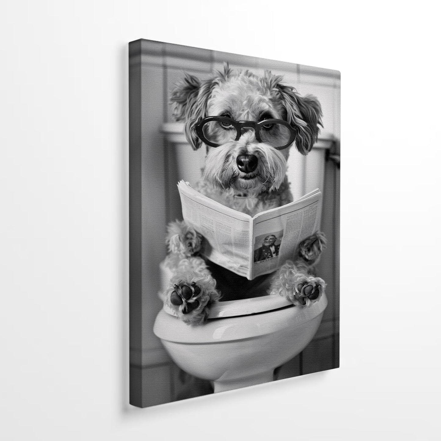 DIHSIEG 12x16 Canvas Wall Art funny bathroom wall art Print Poster Vintage Poster Frameless Floral Can be hung on the Wall Heal Your Heart poster Wall Art Canvas