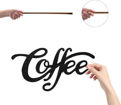 CREATCABIN Wood Cutout Family Arrow Sign Laser Cut Wooden Wall Decor Sculpture Hanging Decor Wall Art Decoration for Home Gallery Office Front Door Black 11.9" x 4.3"