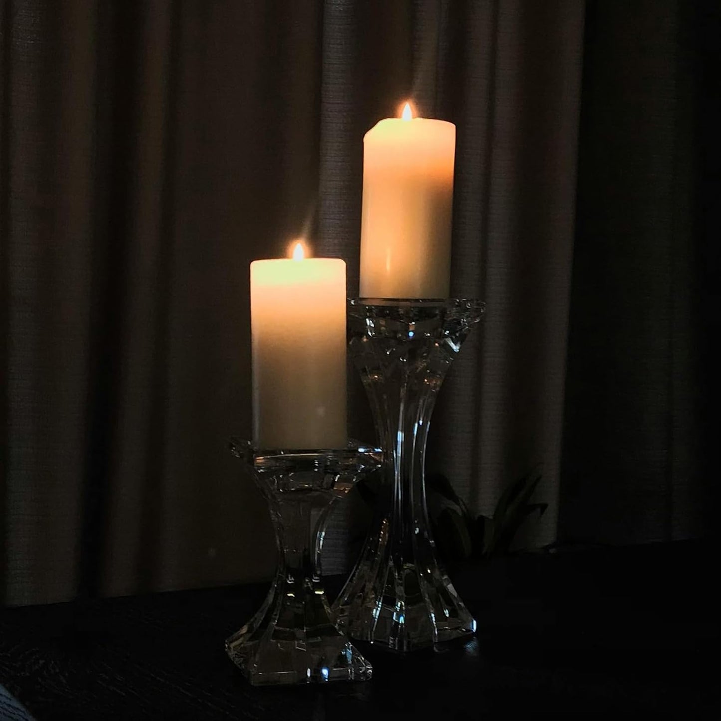 Unscented Ivory Pillar Candles Set of 6-2.8x4 inch - Dripless and Smokeless Large Pillar Candles, 50-Hours Long Burning Time Paraffin Candle for Dinner Table, Christmas and Home Decor