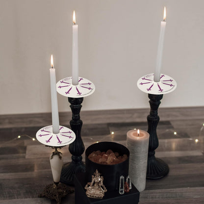 YOROXRG 40 Pack Spell Chime Candles-4 Inch Multi-Colored Taper Candles Sticks-for Home Decor Kitchen Decor Wedding Decoration-10 Colours