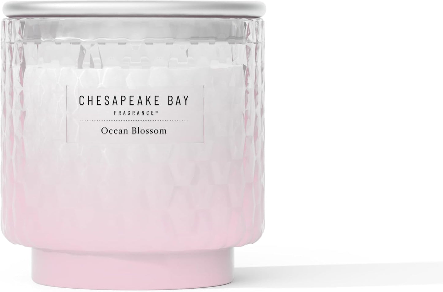 Chesapeake Bay, 11oz Marine Drift Scented Candle, Mood Evoking Fragrance, Textured Sea Glass-Inspired Jar, Premium Soy Blend Wax with Essential Oils, Coastal Fragrance for Home Décor or Gifting