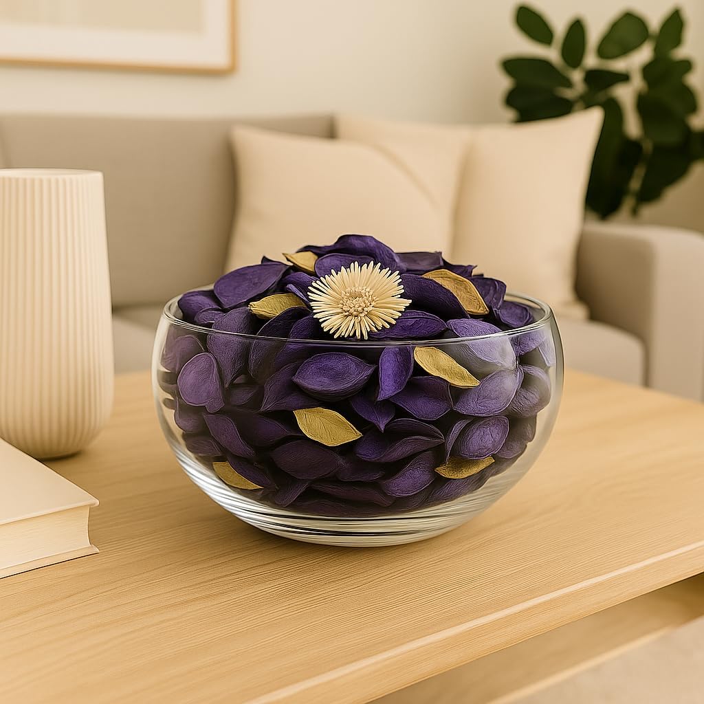 Lavender Potpourri – 2 Large Bags (8.4 oz Total) – Dried Petals for Bowl or Vase Filler, Long-Lasting Fragrance for Home, Gift, or Office