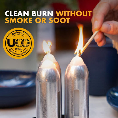 Candles for UCO Candle Lanterns, Long-Burning Candles for Outdoor, Camping, Prepping Supplies and Emergency Preparedness