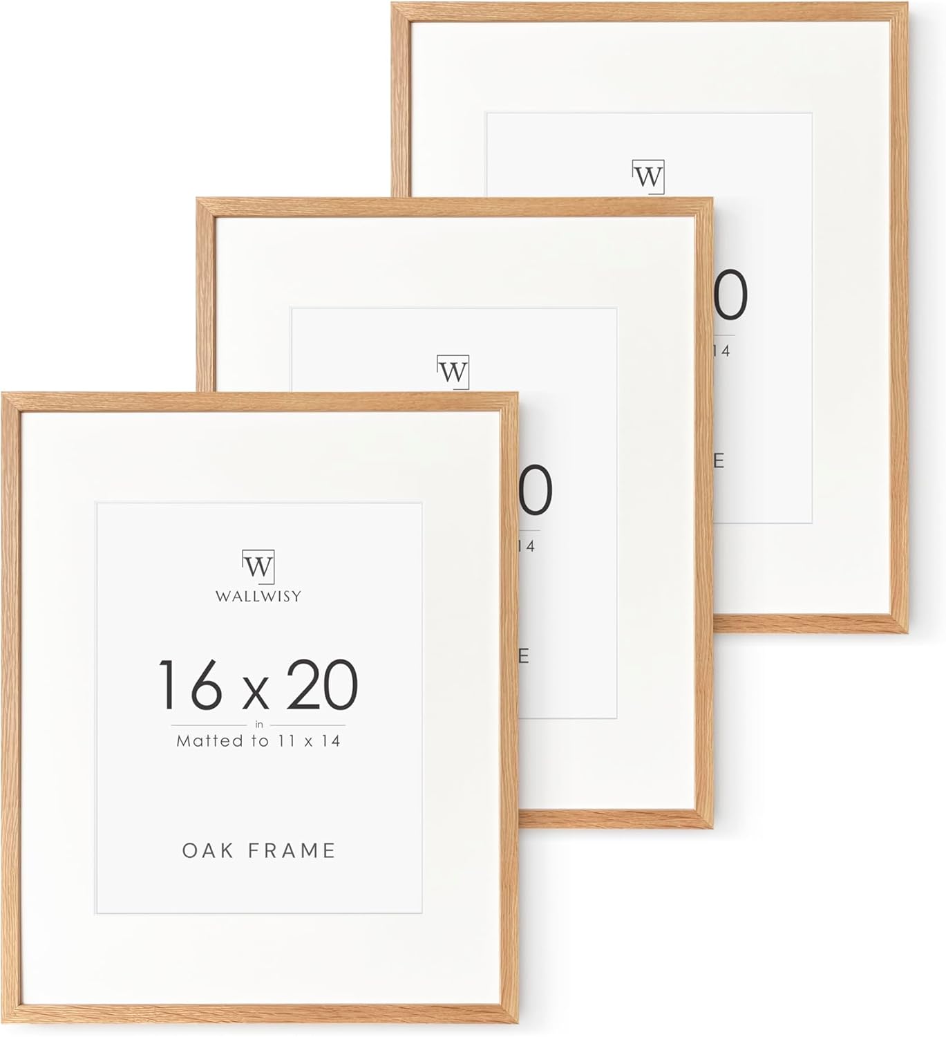 5x7 Picture Frame, Solid Oak Wood 5 x 7 Photo Frame with Mat to 4x6, 7x5 Picture Frames for Wall and Tabletop Display, (Walnut Set of 1)