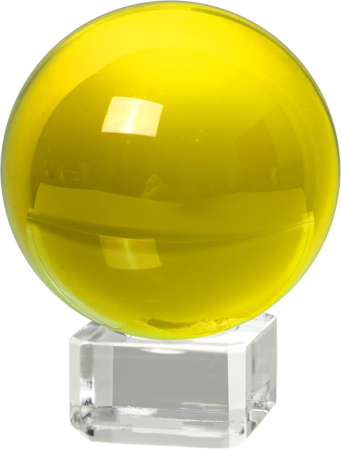 LONGWIN 50mm(2 inch) K9 Photography Solid Crystal Glass Ball Sphere with Free Stand Suncatcher (Clear)