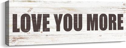 Quotes Wall Decor Enjoy the Little Things Sign Family Wall Signs Canvas Prints Rustic Wooden Wall Art Wood Pictures for Living Room Bedroom Office Home Decor, 6 X 17 Inch Framed