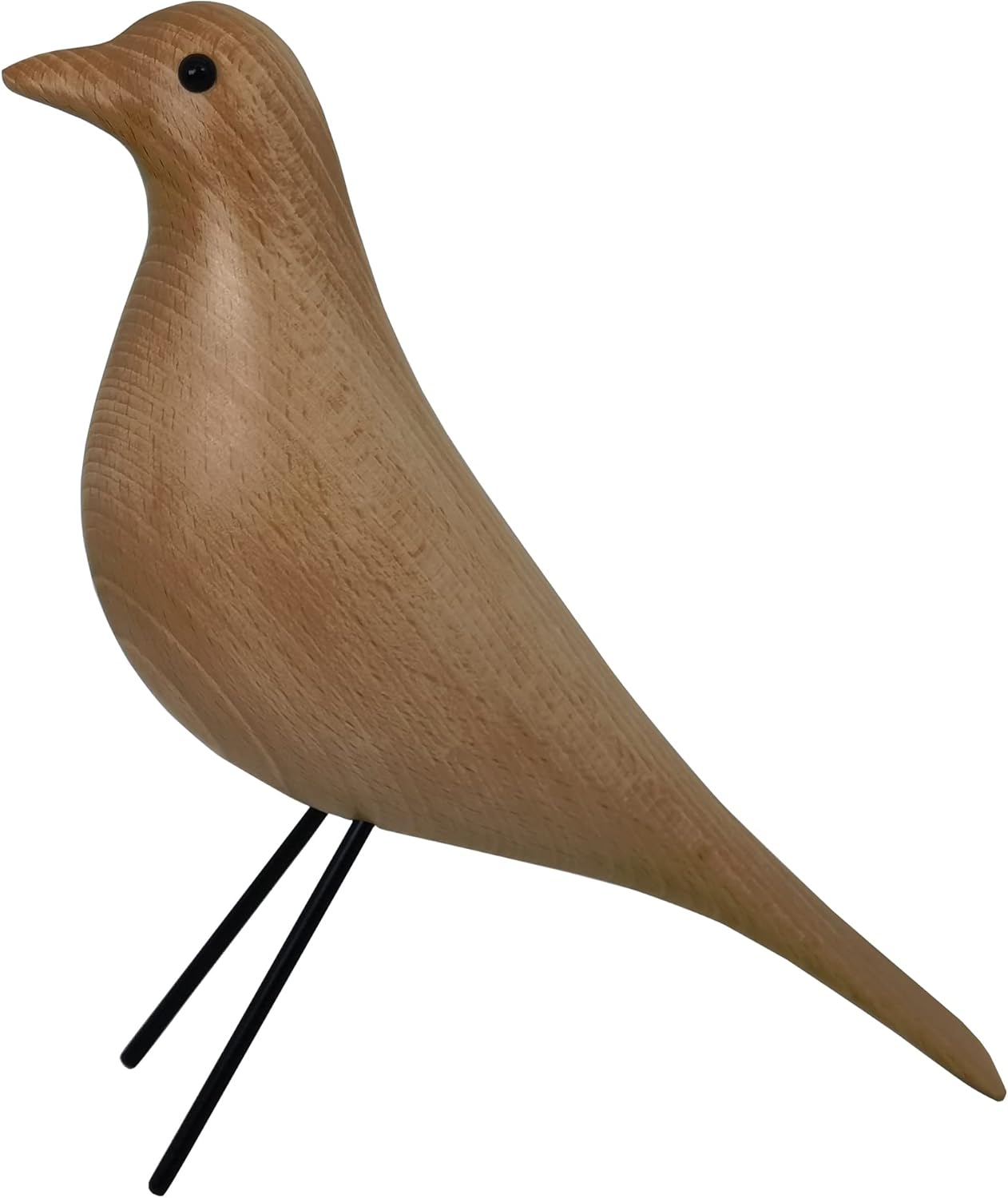 Mid Century Sculpture House Bird - Office Decor Desk Dove Ornament Arts Gift Replica (Yellow)