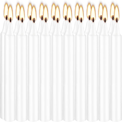 YOROXRG 40 Pack Spell Chime Candles-4 Inch Multi-Colored Taper Candles Sticks-for Home Decor Kitchen Decor Wedding Decoration-10 Colours