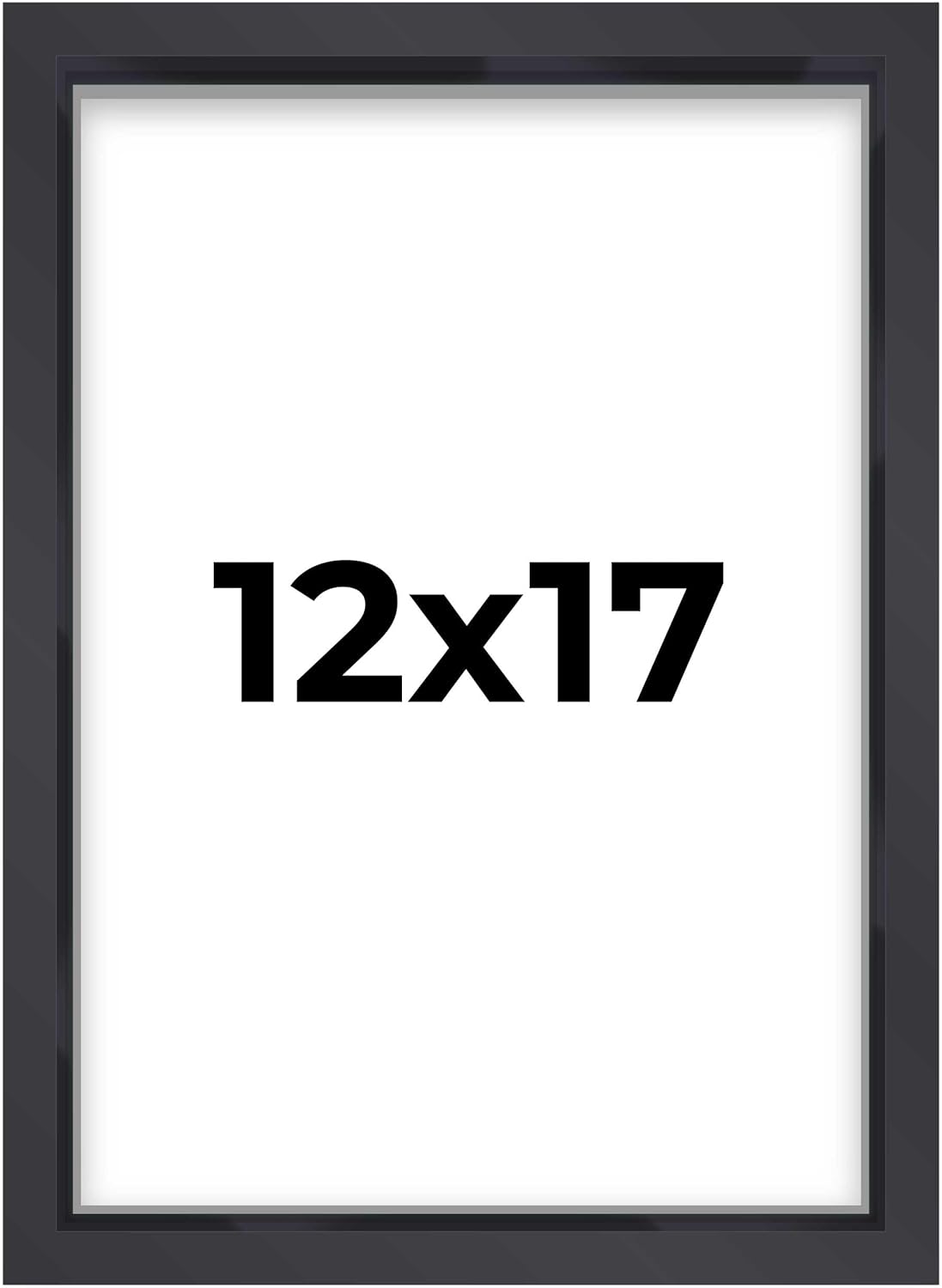 14x14 Shadow Box Black | 3/4" Depth of Usable Space | Solid Wood Pine | Includes UV Resistant Acrylic Plexiglass, Acid-Free Backing & Hanging Hardware | Made to Order in USA - Colors F