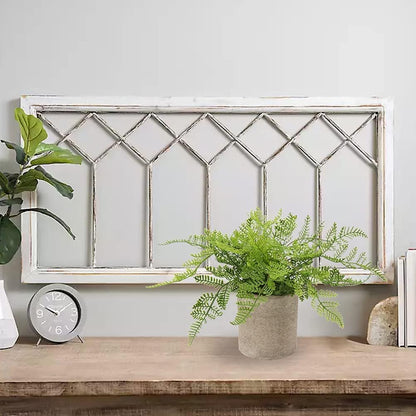 Briful Small Fake Plant Potted Plants Artificial Decor Plastic Asparagus Ferns Plant Faux Plants in Pots for Home Living Room Bedroom Desk Shelf Farmhouse Decoration