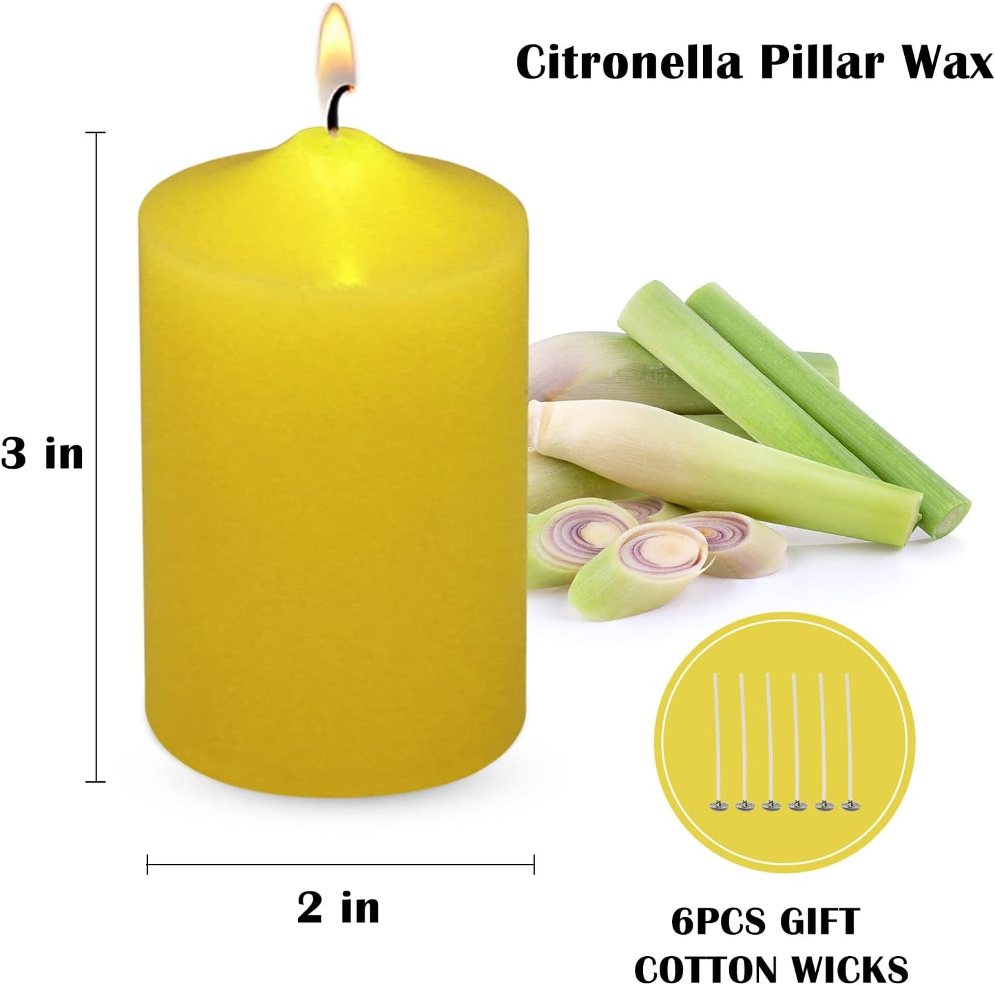 12 Pack Ivory 2x3 Inch Pillar Candles, 22 Hours Unscented Column Candles, Dripless Smokeless Unscented Candles for Home Weddings Restaurant Spa Church and Emergency