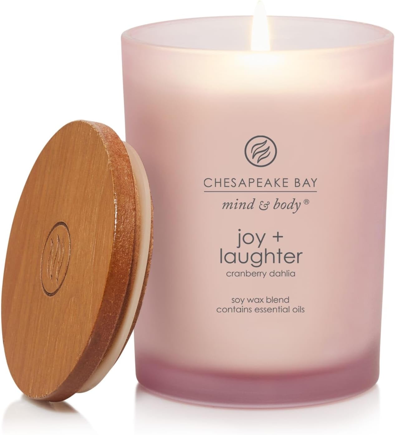 Chesapeake Bay Candle PT40886 Scented Candle Awaken + Invigorate (Lemongrass Eucalyptus) Medium Green Home Décor