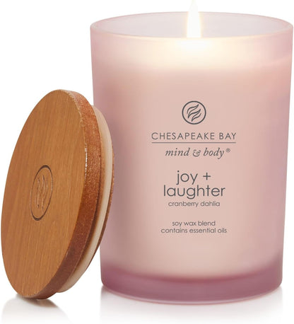 Chesapeake Bay Candle PT40886 Scented Candle Awaken + Invigorate (Lemongrass Eucalyptus) Medium Green Home Décor