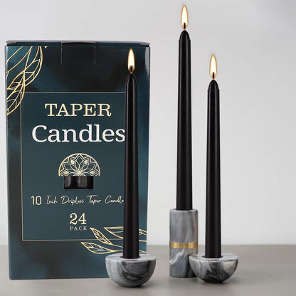 YOROXRG 40 Pack Spell Chime Candles-4 Inch Multi-Colored Taper Candles Sticks-for Home Decor Kitchen Decor Wedding Decoration-10 Colours