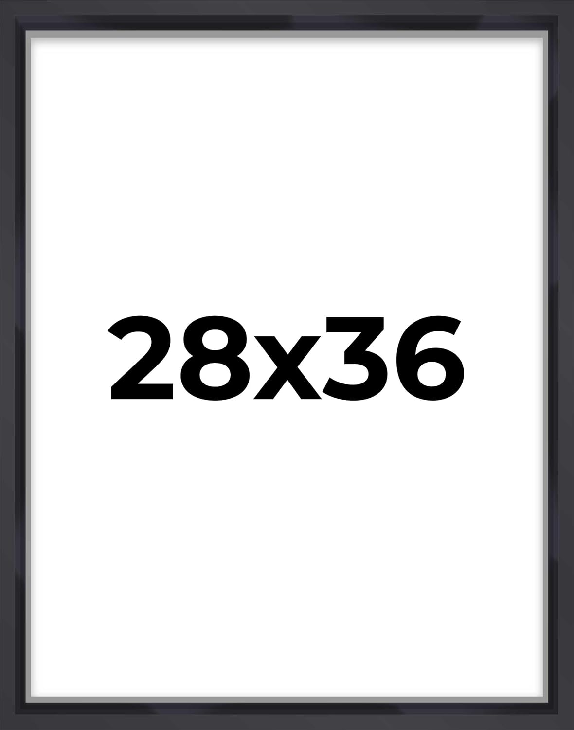 14x14 Shadow Box Black | 3/4" Depth of Usable Space | Solid Wood Pine | Includes UV Resistant Acrylic Plexiglass, Acid-Free Backing & Hanging Hardware | Made to Order in USA - Colors F